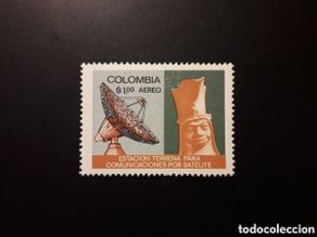 Selos: COLOMBIA YVERT A-505 SERIE CTA NUEVA *** 1970 ESTACIÓN SATÉLITE ARTE PRECOLOMBINO PEDIDO MÍNIMO 3€